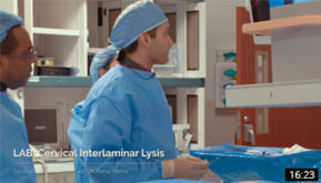 Cervical Interlaminar Lysis