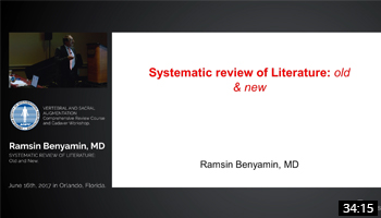 Systematic Review of Literature: Old and New