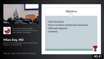 Pain in Trigeminal Nerve Ganglion