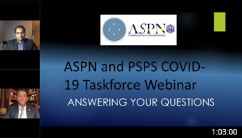 ASPN & PSPS COVID-19 Webinar: Answering your Questions