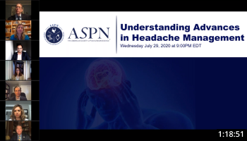 ASPN Webinar: Understanding Advances in Headache Management