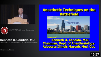 Anesthetic Techniques on the Battlefield