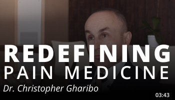 Redefining Pain Medicine