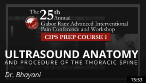 Bhayani - Ultrasound Anatomy and Procedure of the Thoracic Spine