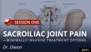 Diwan – Sacroiliac Joint Pain – Minimally invasive treatment options