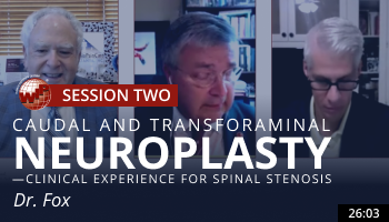 Fox – Caudal & Transforaminal Neuroplasty – Clinical Experience for Spinal Stenosis