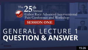 General Session 1 - Q&A