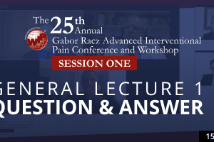 General Session 1 - Q&A