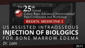 Lam - US Assisted Intraosseous Injection of Biologics for Bone Marrow Edema
