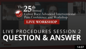 Live Patient Fluoroscopy - Guided Procedures 2_Q&A