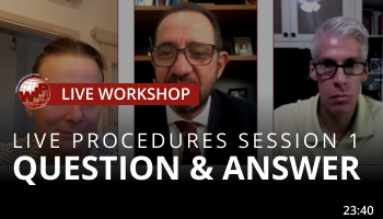 Live Procedures 1 – Q&A