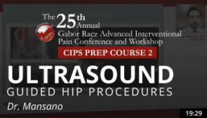 Mansano - Ultrasound Guided Hip Procedures