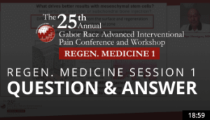 Regenerative Medicine_Session 1_Q&A