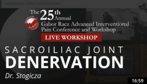 Stogicza - Sacroiliac Joint Denervation
