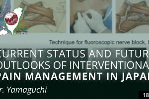 Current Status and Future Outlooks of Interventional Pain Management in Japan