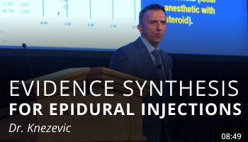 Evidence Synthesis for Epidural Injections